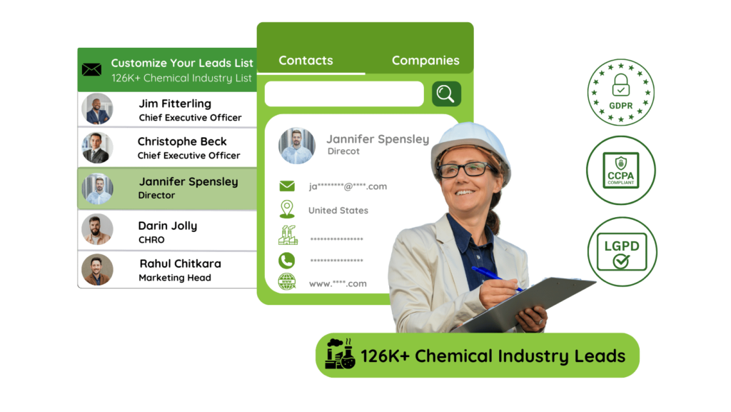 Chemical Industry Email List Image By InfoLeadsData