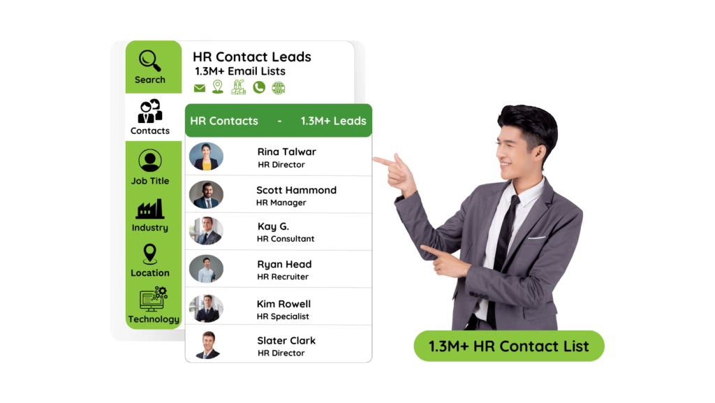 HR Email List Image by InfoLeadsData