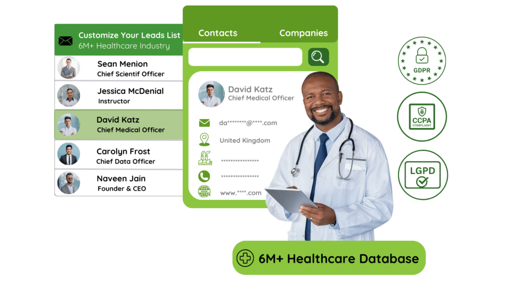 Healthcare Email List Image By InfoLeadsData